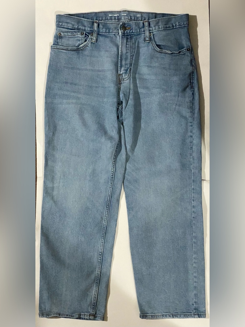 Old Navy Classic Loose Men’s Built in Flex Jeans Light Blue 32x30